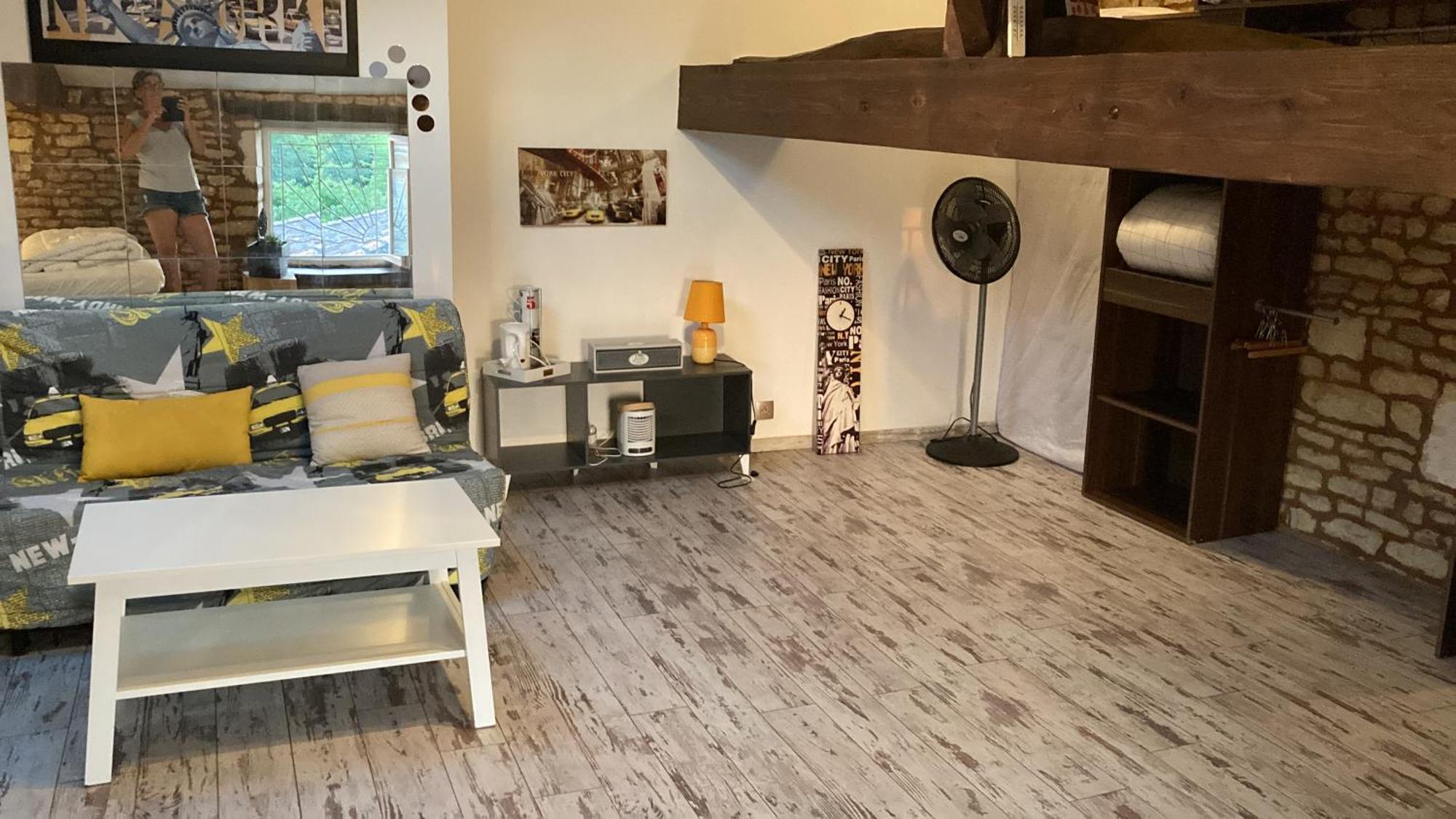 Chambre Chez L'Habitant, Au Moulin Du Bonheur Le Bourdet Eksteriør bilde