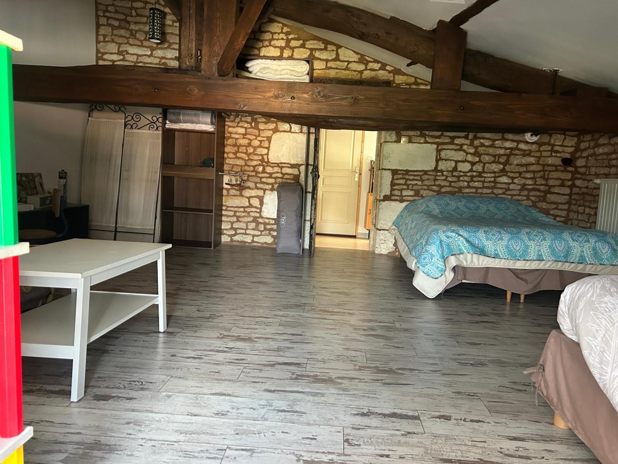 Chambre Chez L'Habitant, Au Moulin Du Bonheur Le Bourdet Eksteriør bilde